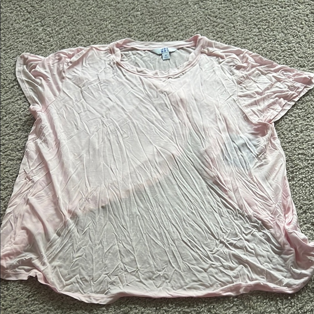 JoyLab Soft Pink Short Sleeve Tee